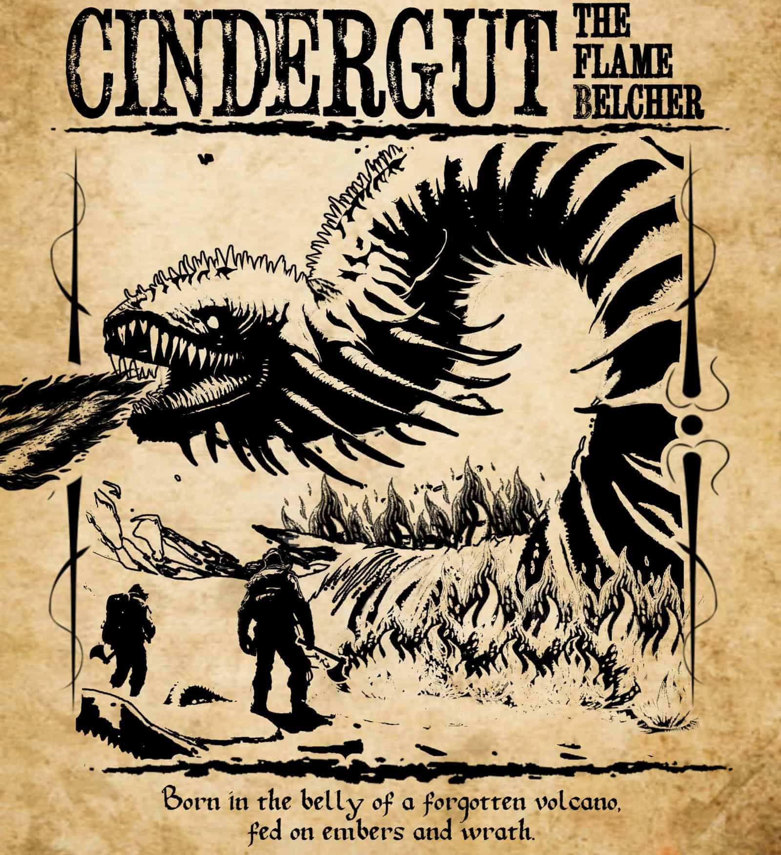 A giant worm monster born in the belly of a forgotten volcano, this Dungeon Throwers Raid Boss brings the heat. Your axe throws decide your fate.